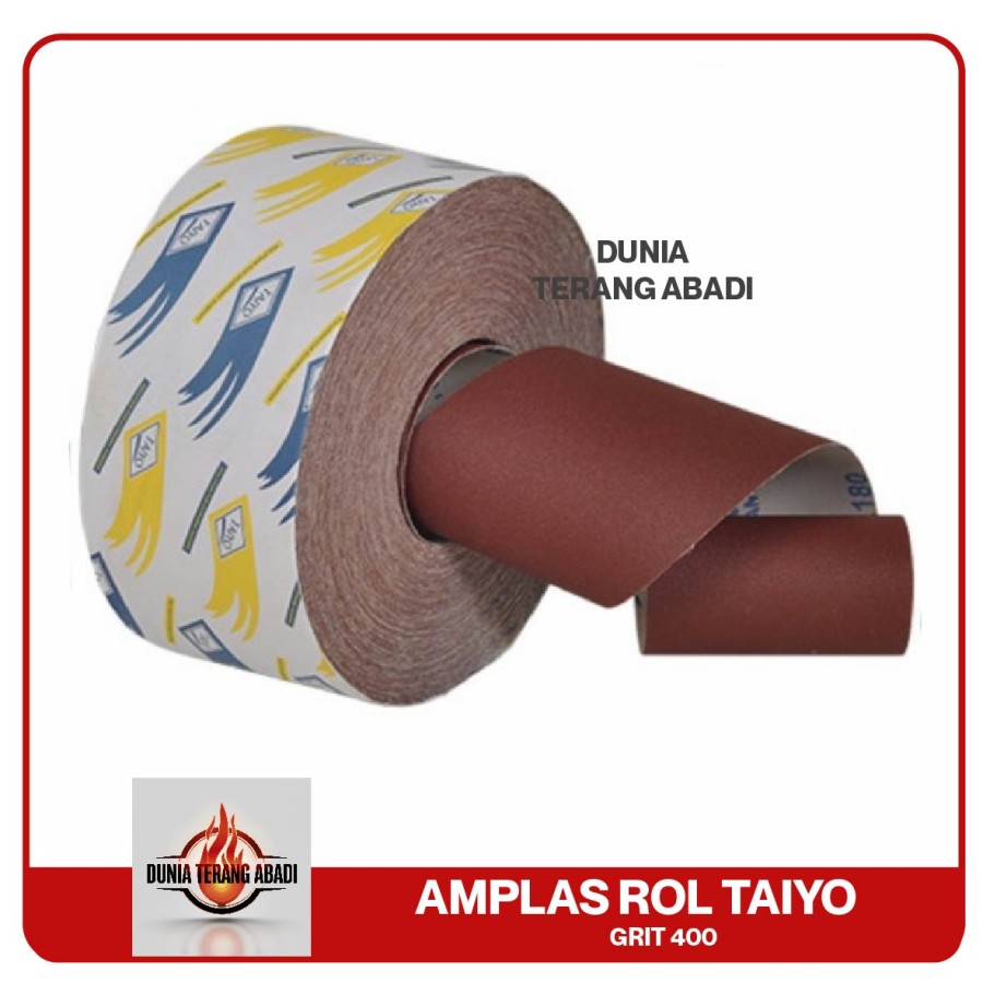 Amplas Roll Taiyo Bangunan 1 Roll 50 Meter