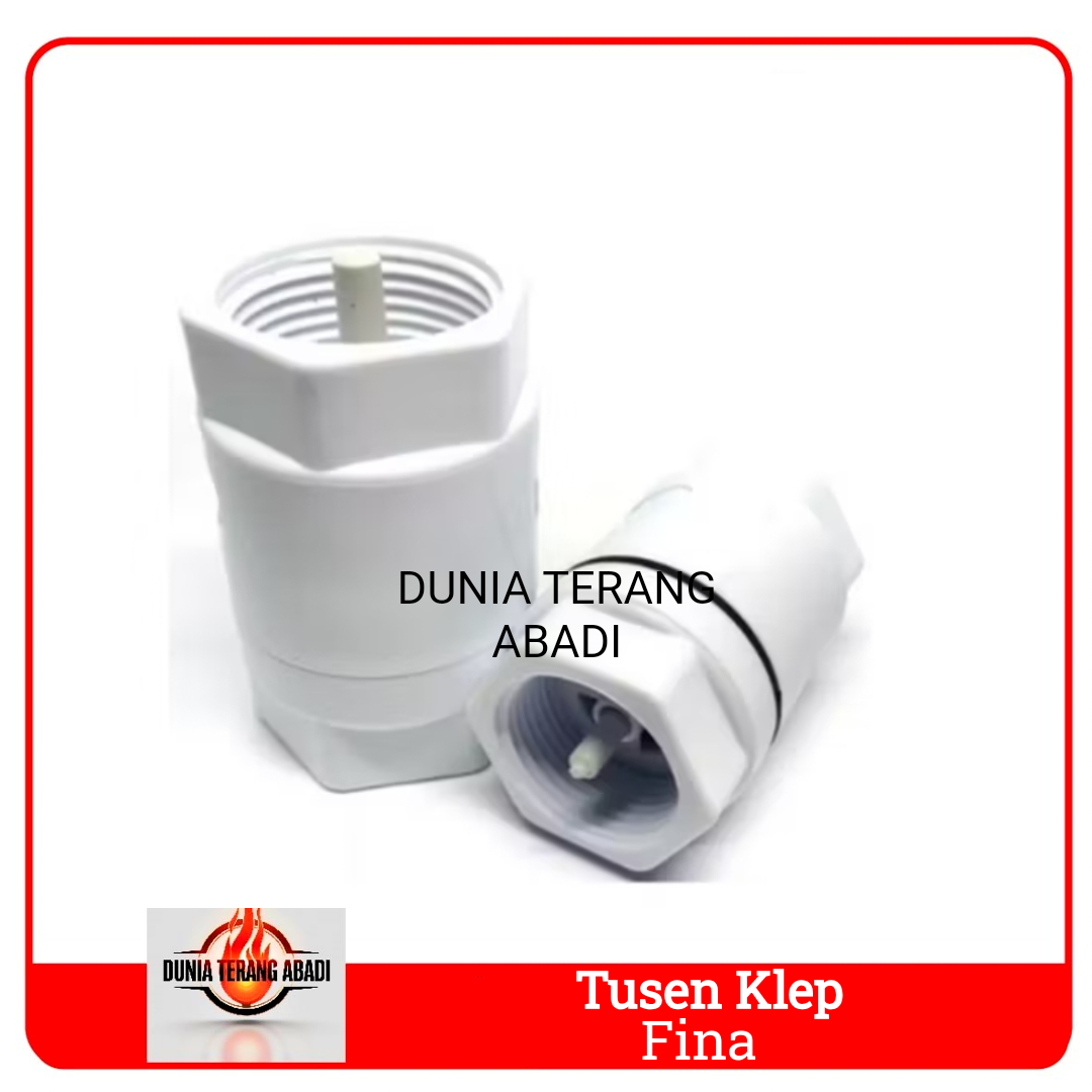 Tusen Klep PVC Fina