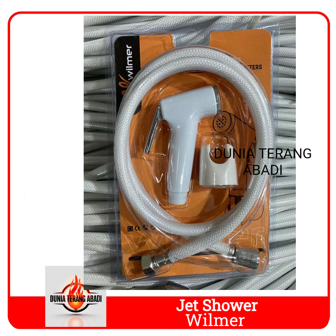 Jet Shower Putih PVC Wilmer